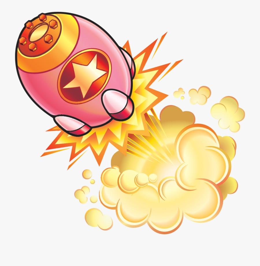 Kirby Rocket, Transparent Clipart