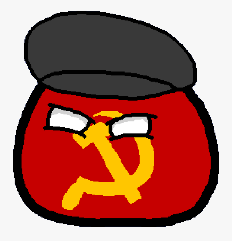 Transparent Communism Png - Soviet Union Countryballs Jpg, Transparent Clipart