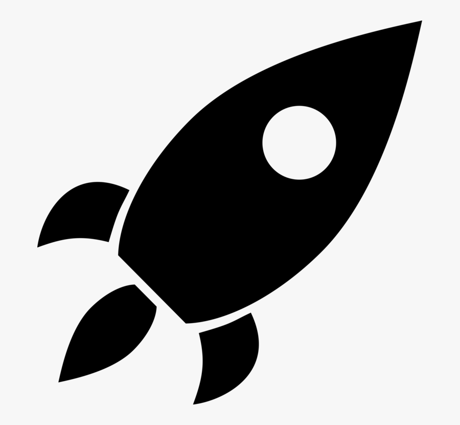 Computer Icons Black And White Rocket Download Encapsulated - Black And White Rocket Clip Art, Transparent Clipart