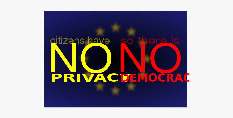 No Privacy - Graphic Design, Transparent Clipart