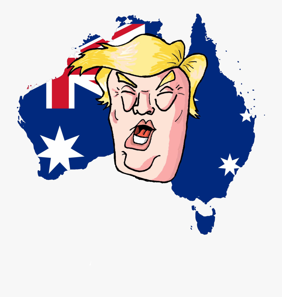 Us Elections Proving The - Australia With Australian Flag, Transparent Clipart