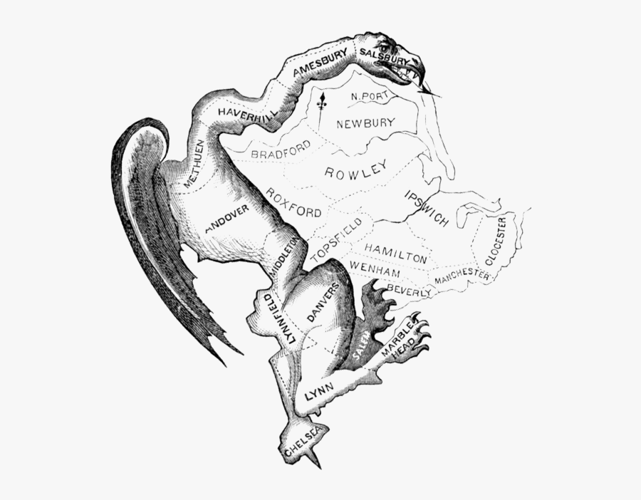 Clip Art Freeuse All About Redistricting Why - Gerry Mander, Transparent Clipart