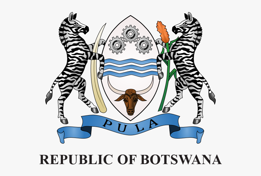 Transparent Parliamentary Democracy Clipart - Botswana Coat Of Arms, Transparent Clipart