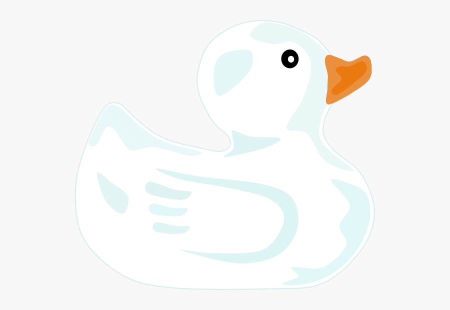 White Duck Png - White Rubber Duck Png, Transparent Clipart