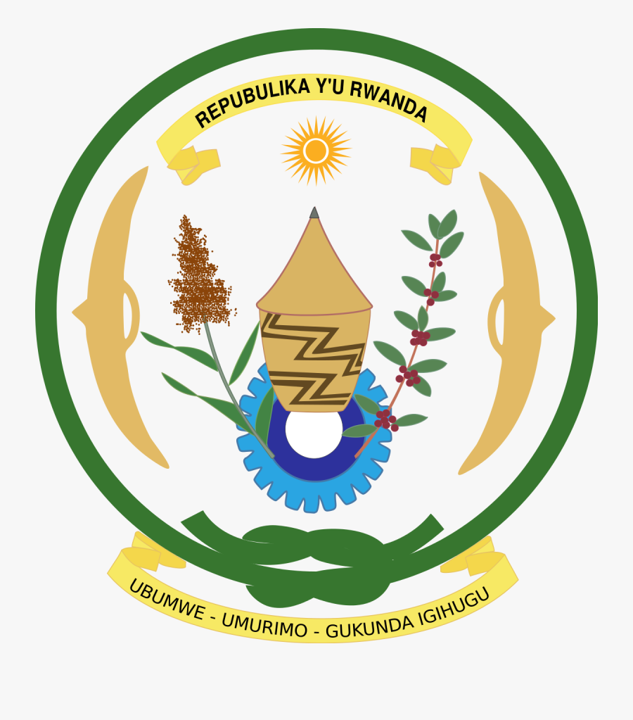 Treaty Clipart Collective Right - Republic Of Rwanda Logo, Transparent Clipart