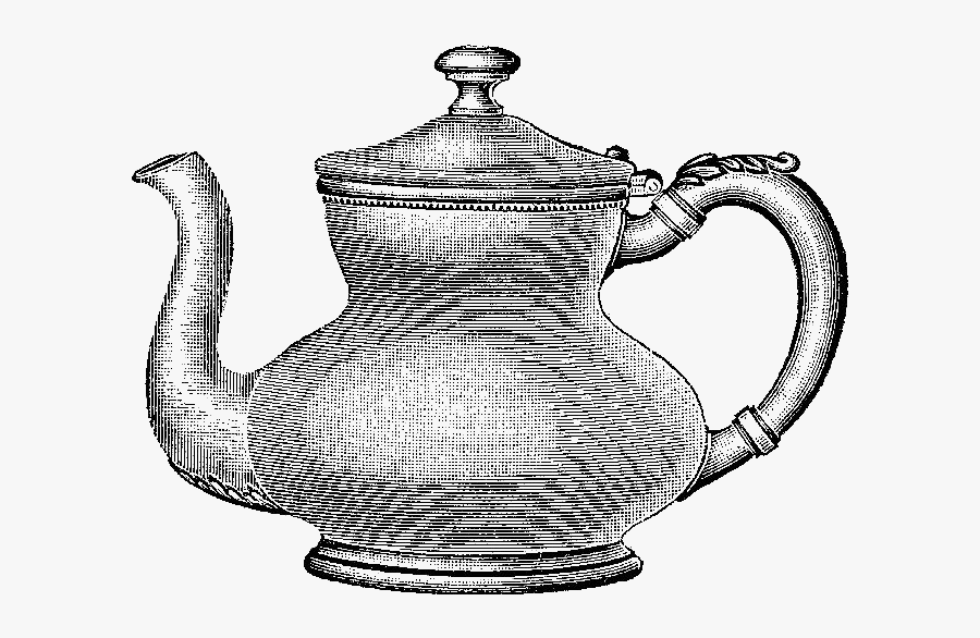 Coffee Pot Vintage Png, Transparent Clipart