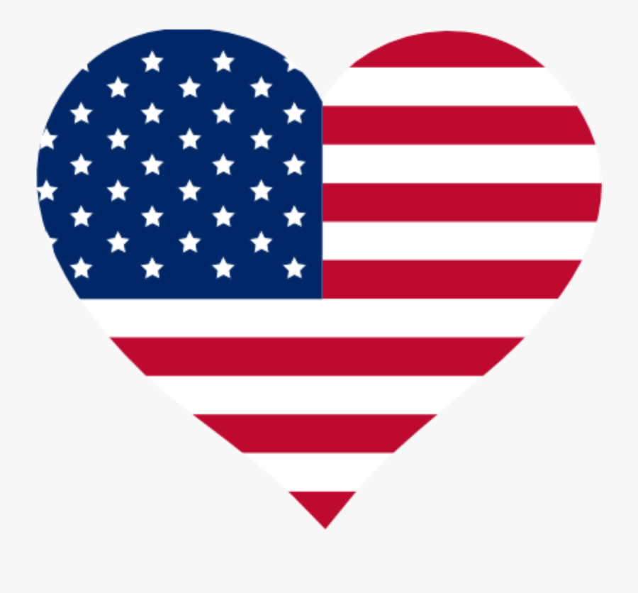 Military Care Packages Clip Art Cliparts Appreciation - American Flag Heart Svg, Transparent Clipart