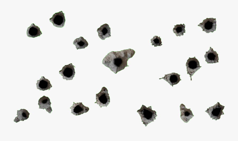 Transparent Background Bullet Holes Png, Transparent Clipart