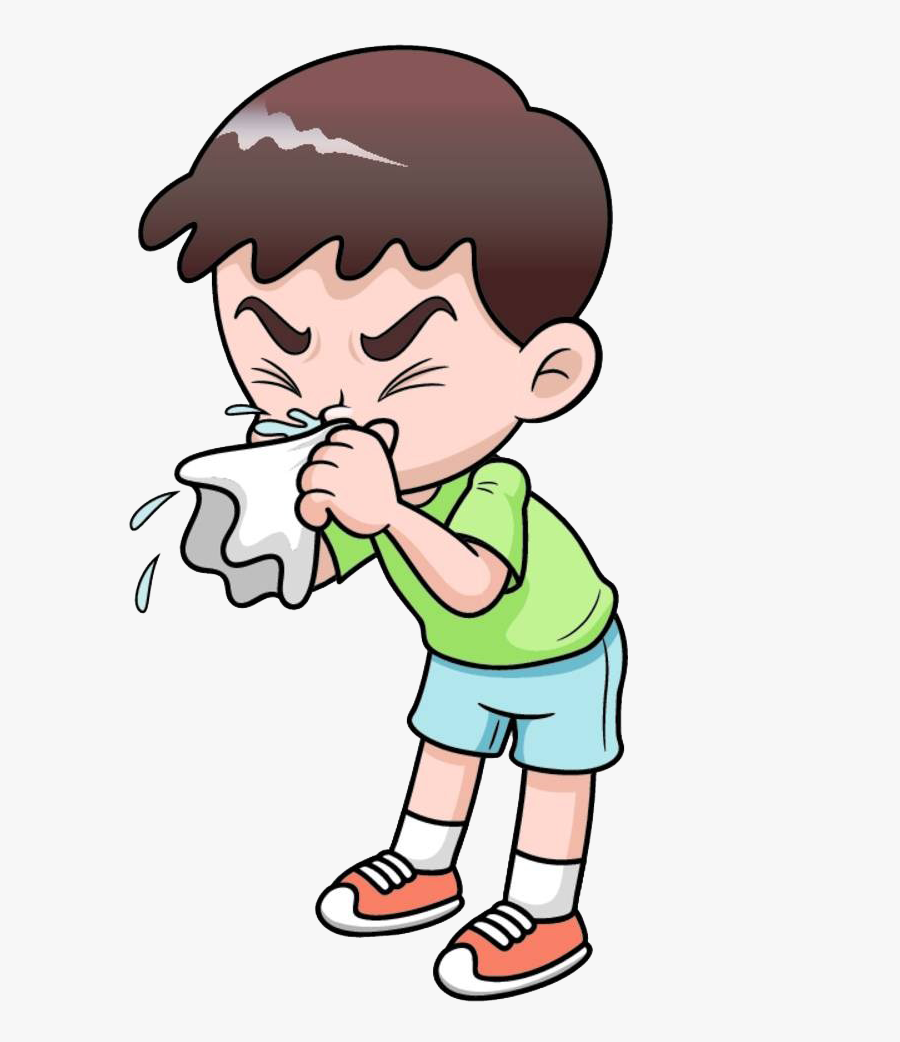 Have A Cold Cartoon, Transparent Clipart