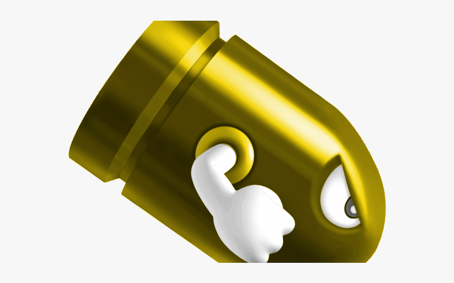 Golden Bullet Bill, Transparent Clipart