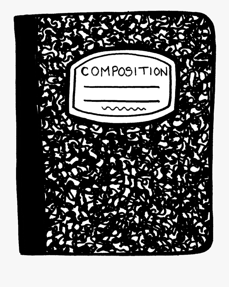 28 Collection Of Composition Notebook Cover Clipart - Composition Notebook Transparent Background, Transparent Clipart