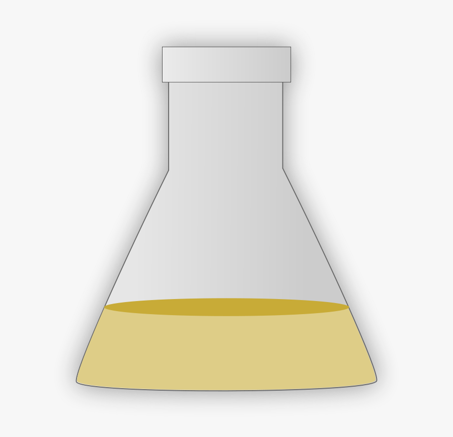Conical Flask - Culture In Conical Flask, Transparent Clipart