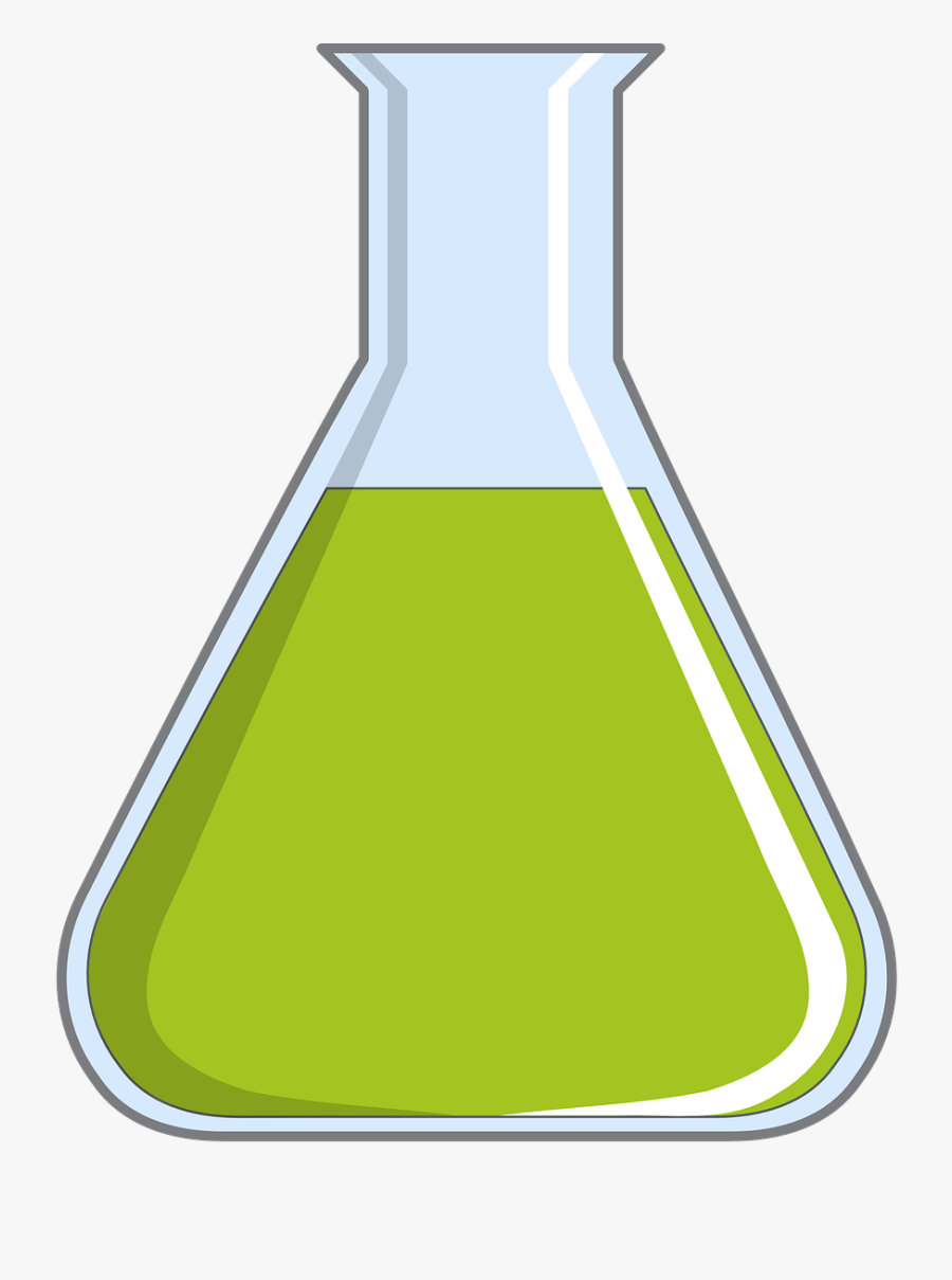 Beaker Clipart Laboratory Flask - Transparent Chemical Bottle Png, Transparent Clipart