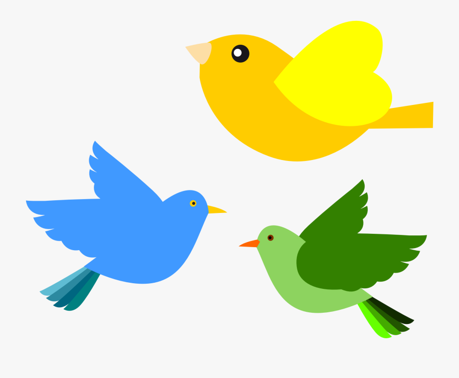 Twitter Bird Tweet Tweet 65 1969px - Flying Bird Clipart Png, Transparent Clipart
