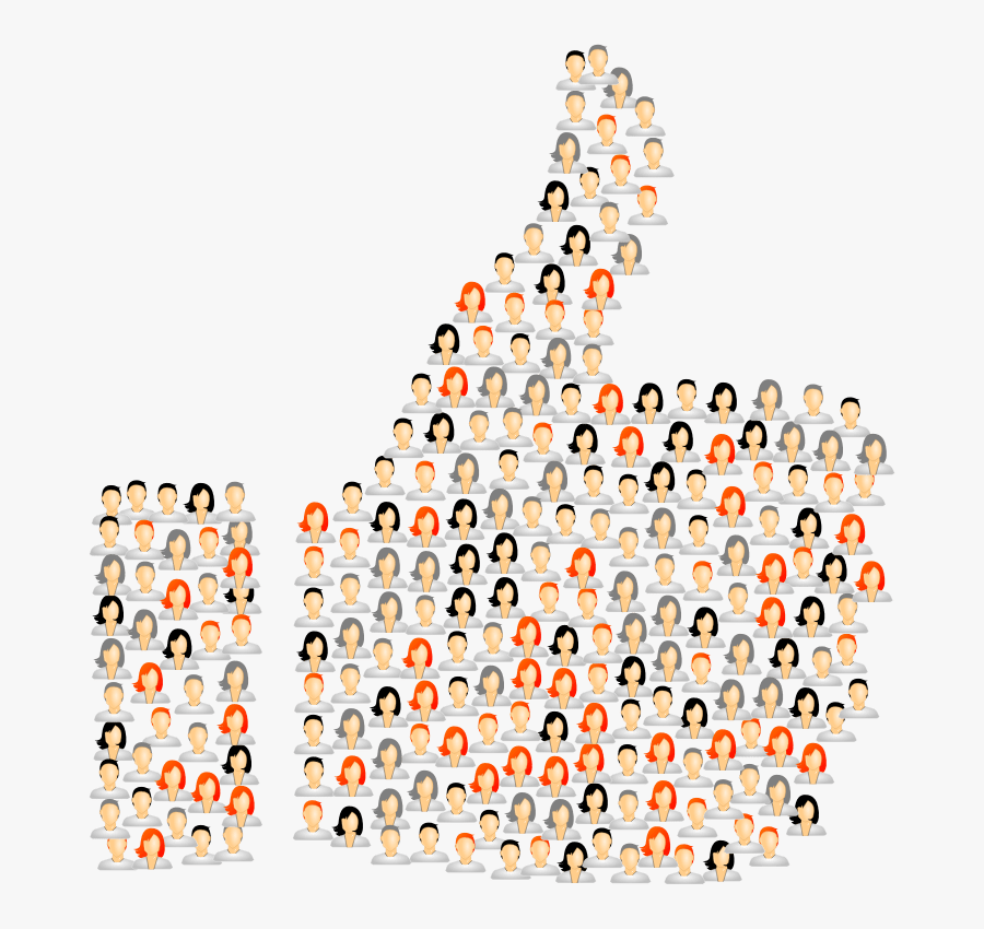 Area,text,tree - Thumb Signal, Transparent Clipart