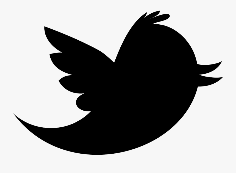 Twitter Clipart Transparent Background - Twitter Logo Grey Png, Transparent Clipart