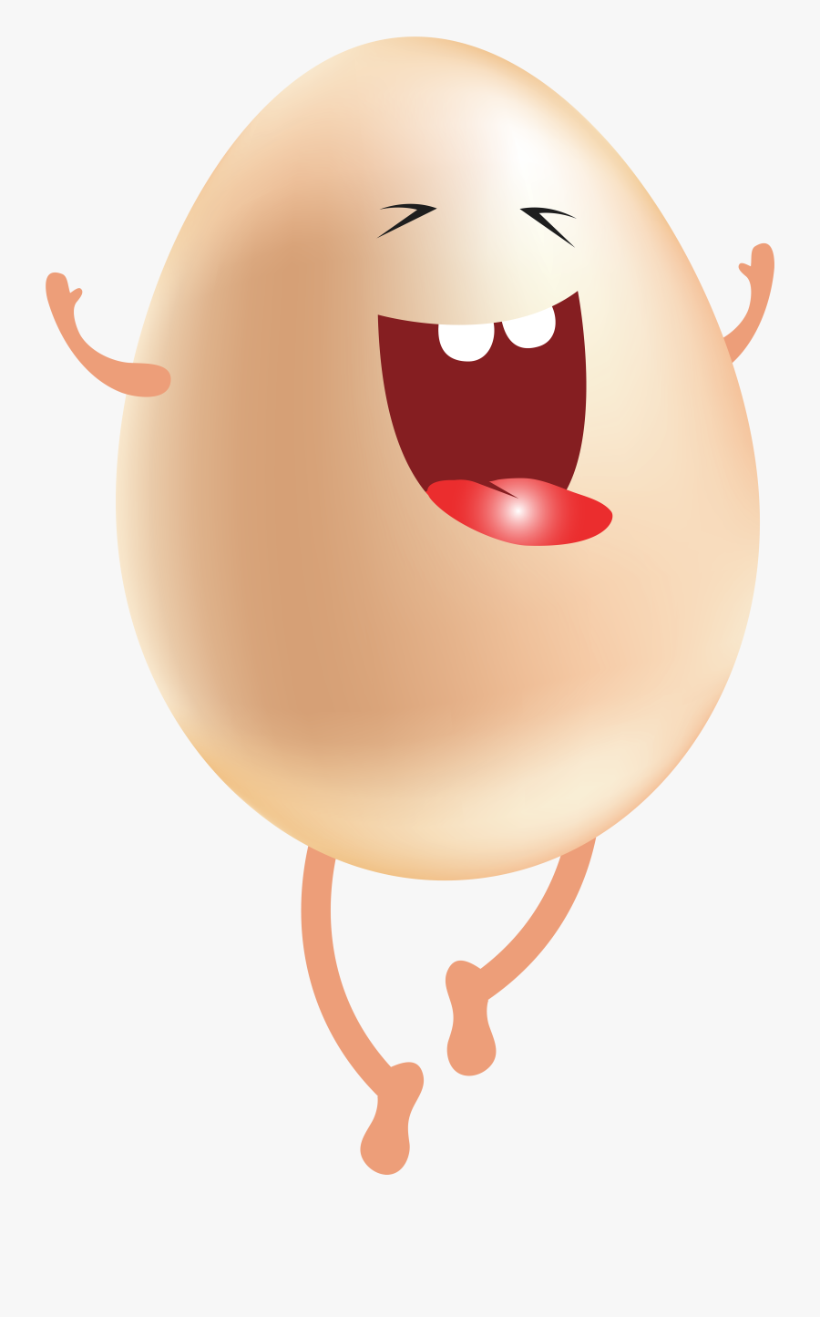Funny Clipart Cute - Funny Easter Egg Png, Transparent Clipart