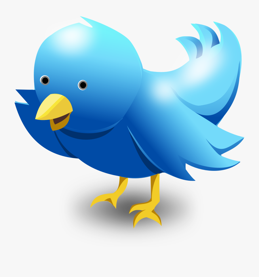 Twitter Bird Vector Png Download - Vector Twitter Bird Png, Transparent Clipart