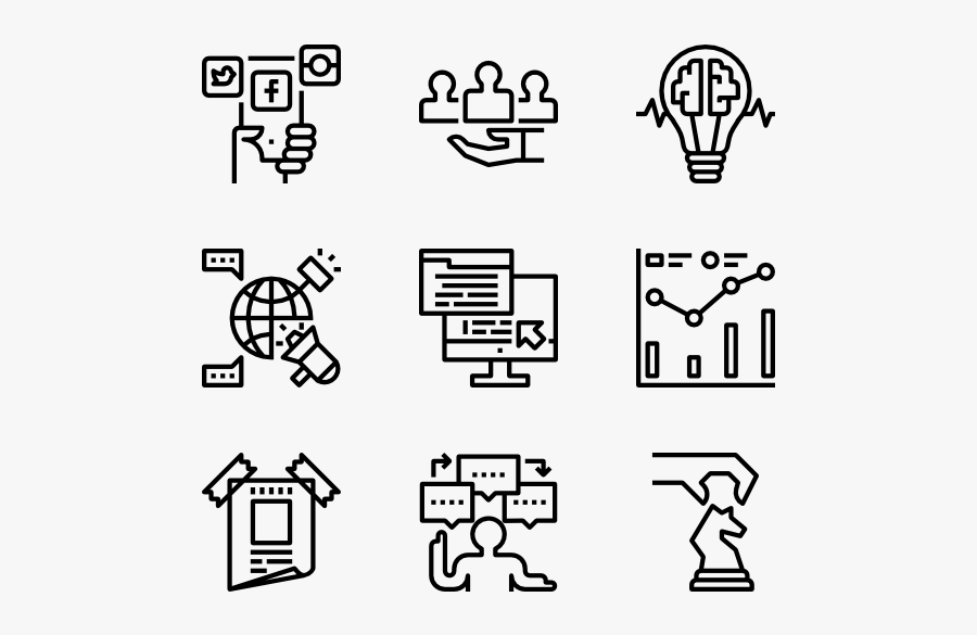 Clip Art Free Vector - Icono Manufactura, Transparent Clipart