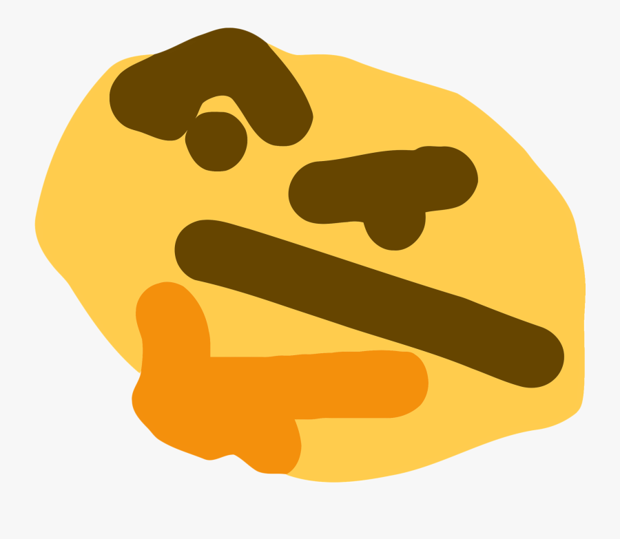 Clip Art Inotori Us On Day - Ms Paint Thinking Emoji, Transparent Clipart