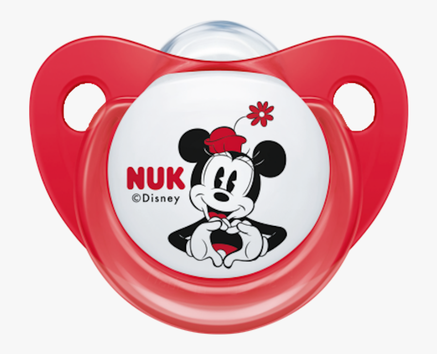 Nuk Disney Mickey Minnie Pacifier Soother 0 6 Months - Nuk, Transparent Clipart