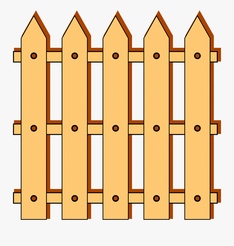 Fence Clipart, Transparent Clipart
