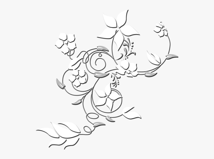 Vine 1 Image - Line Art, Transparent Clipart