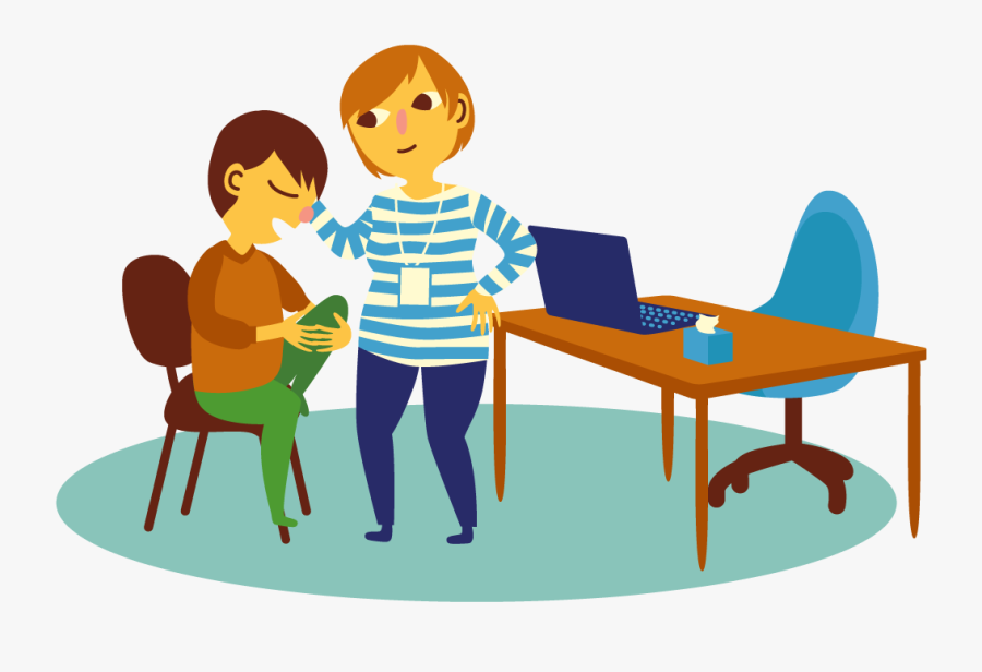 When A School Age - Cartoon, Transparent Clipart