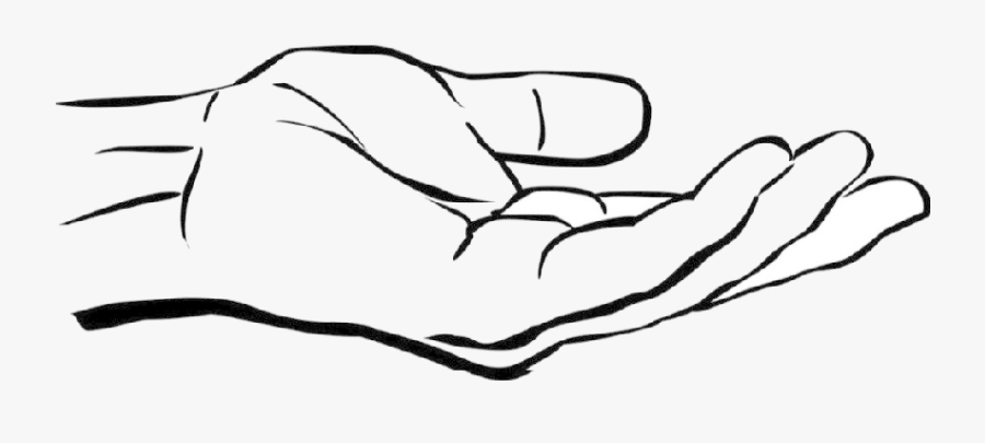 Free Lineart Images Of Helping Hands, Transparent Clipart
