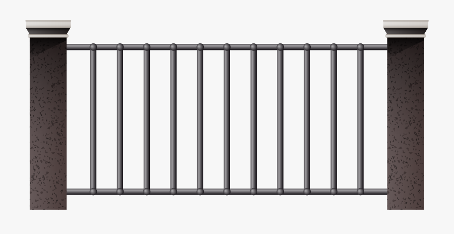Fences Computer File - Metal Fences Png, Transparent Clipart