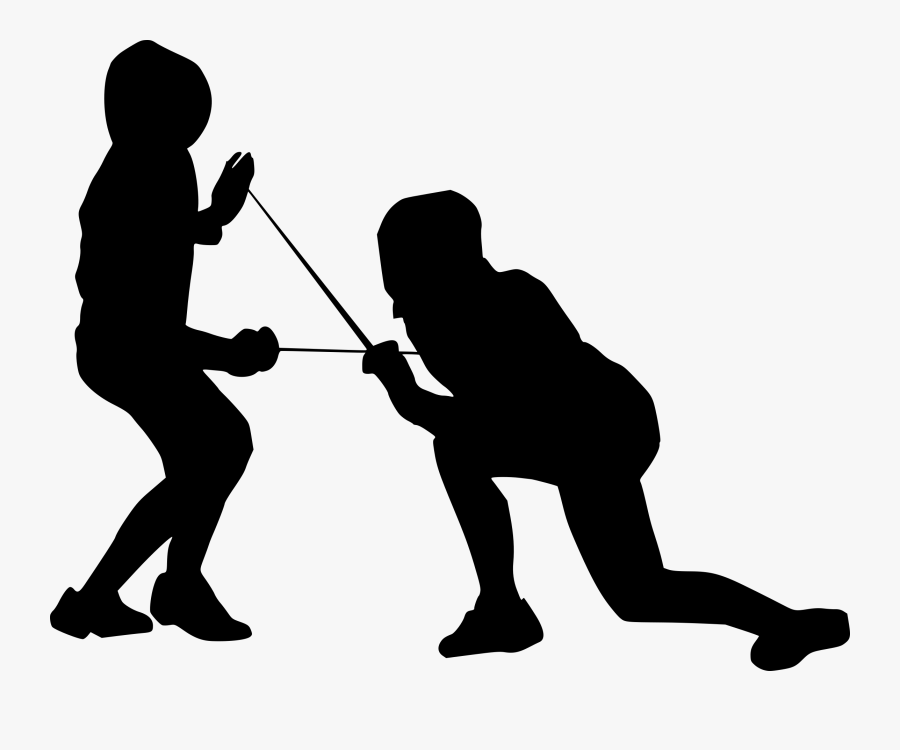 Love Man And Woman Silhouette, Transparent Clipart