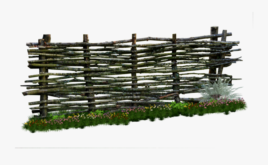 Transparent Picket Fences Clipart - Transparent Wooden Old Fence, Transparent Clipart