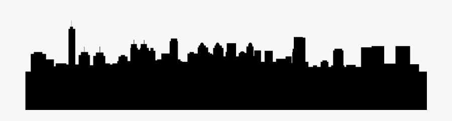 Silhouette City, Transparent Clipart