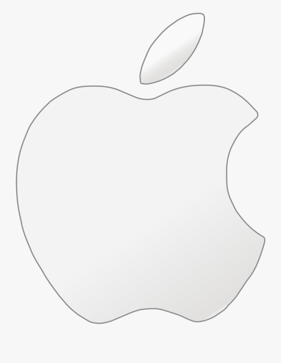 Apple Tech Company Logo Png Transparent Clipart Images - Silver Apple Logo Png, Transparent Clipart