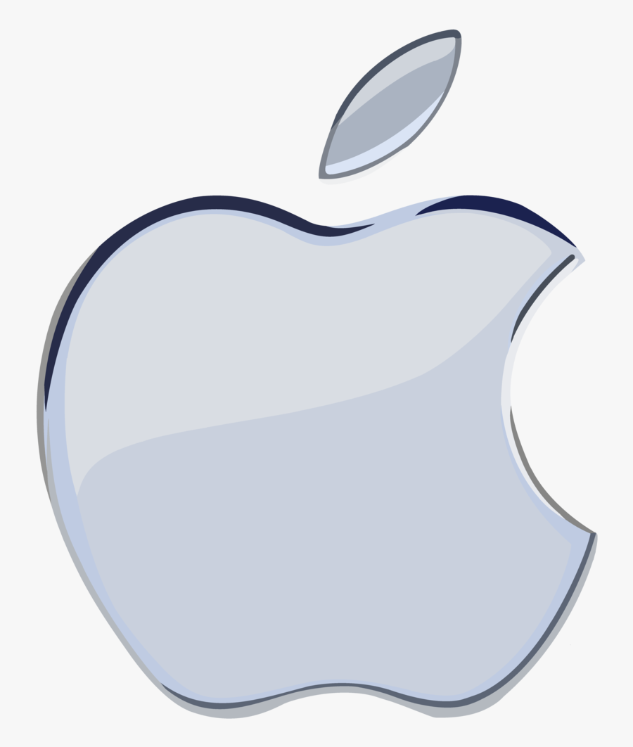 Apple Logo Silver Png, Transparent Clipart