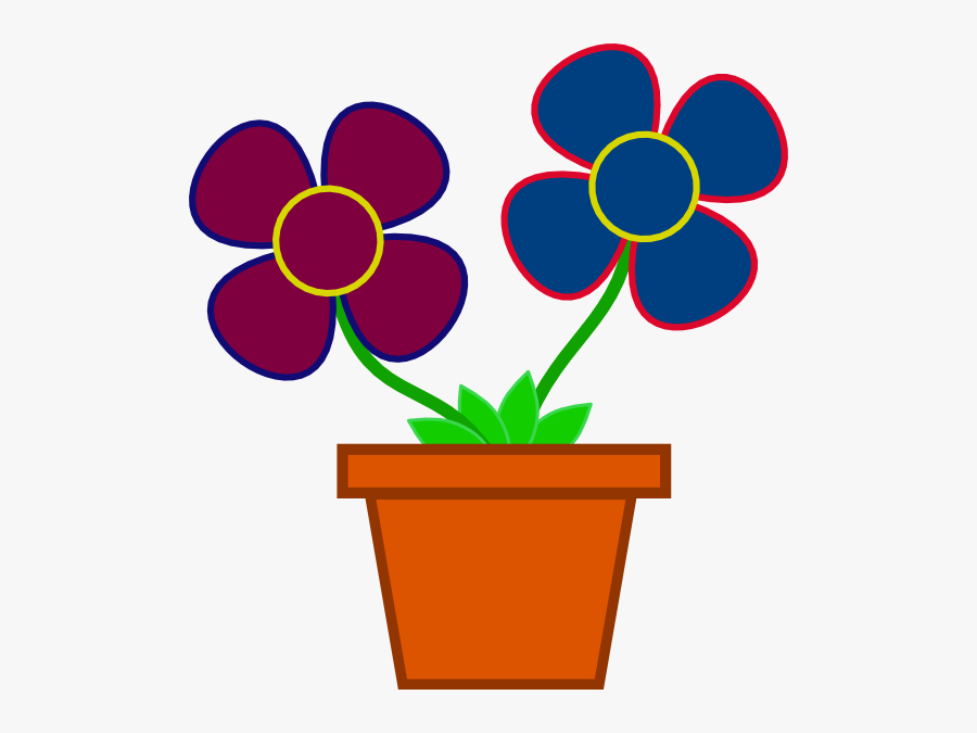 Flower 5 Png, Svg Clip Art For Web - Vase With Flowers Clipart, Transparent Clipart