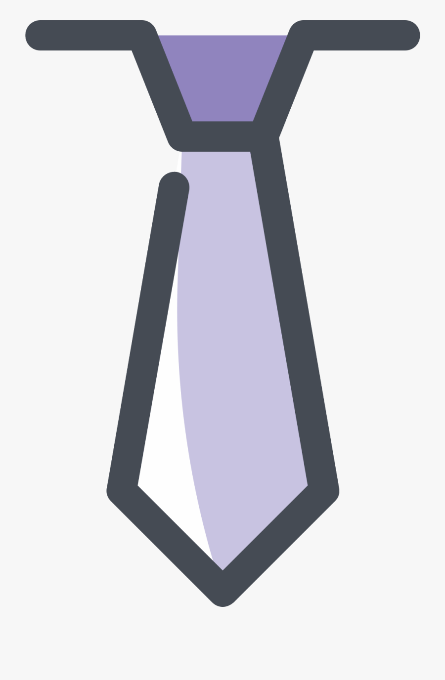 A Tie Is A Fabric That Goes Around Your Neck And Then, Transparent Clipart