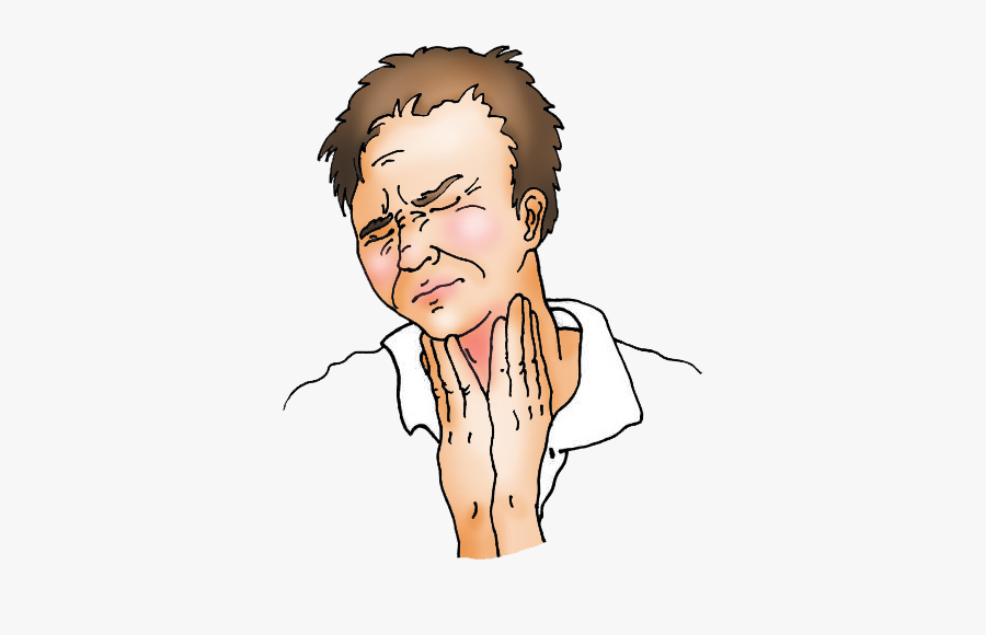 Throat Hurts Clip Art, Transparent Clipart