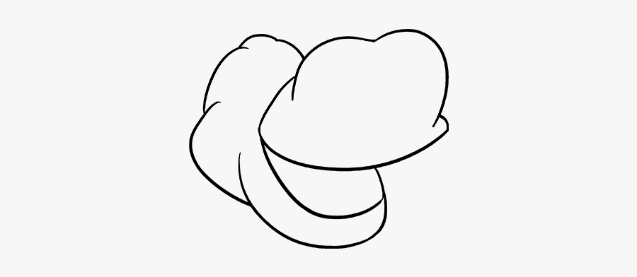 How To Draw Hippo - Line Art, Transparent Clipart