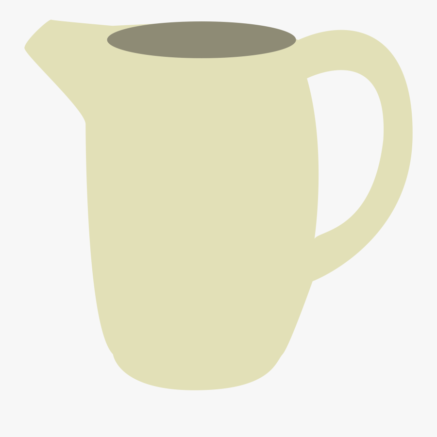 Cream Clipart Jug - Coffee Cup, Transparent Clipart