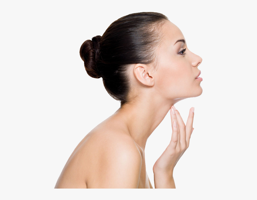 Europe And United Neck Beauty Model Plastic Clipart - Transparent Woman Face Png, Transparent Clipart