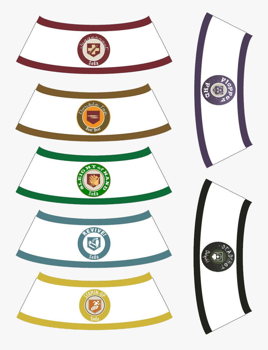 Perk A Cola Neck Labels 1 By Joemanginipsn-d91fcfx - Perk A Colas Stickers, Transparent Clipart