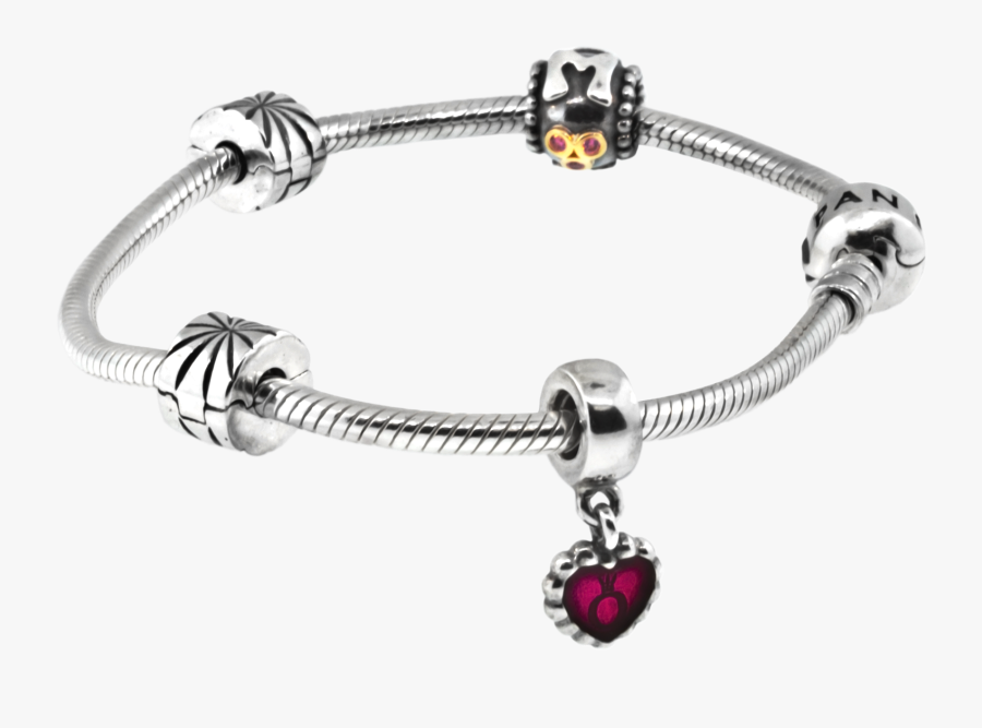 Jewelry Png Image - Pandora Charm Bracelet Png, Transparent Clipart
