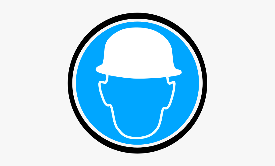 Hard Hat Sign - Hard Hat Sign Free, Transparent Clipart