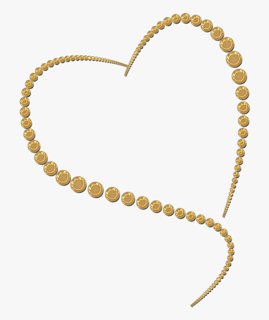 Hearts Gold Apk Download - Golden Heart Png Transparent, Transparent Clipart