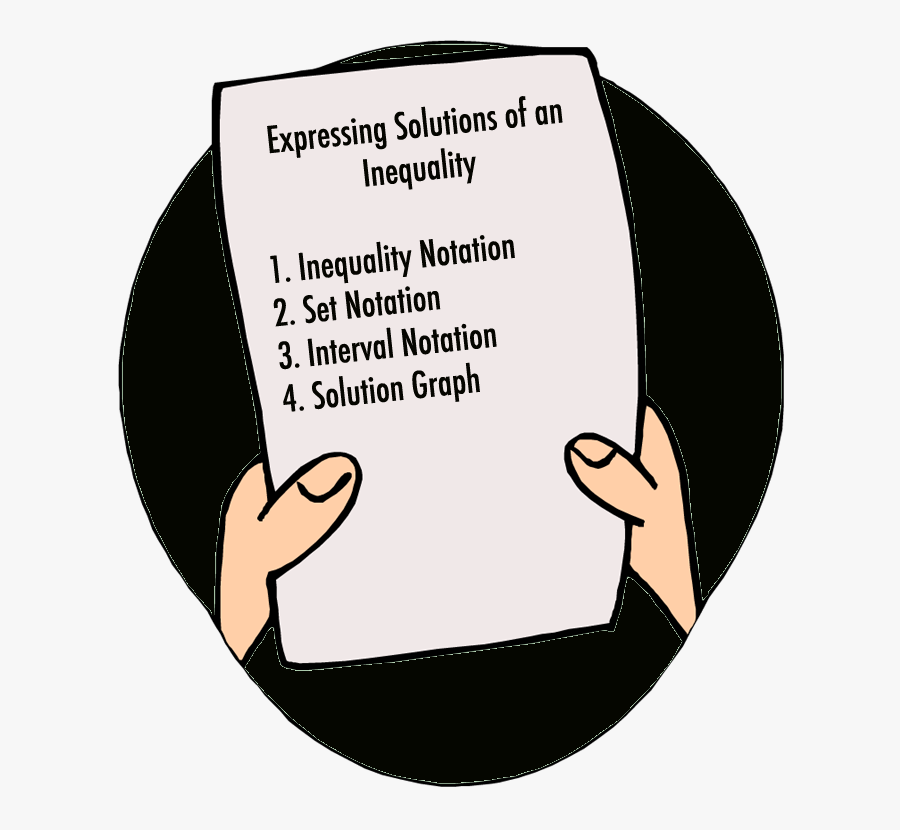 Paper Image Modified From Clipart - Holding Paper, Transparent Clipart