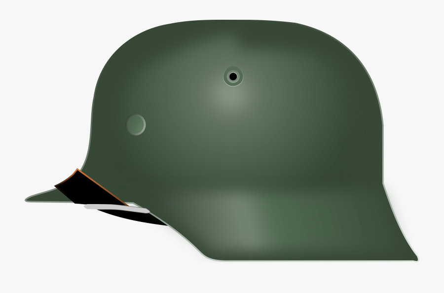 German World War Helmet - German Helmet Ww2 Png, Transparent Clipart