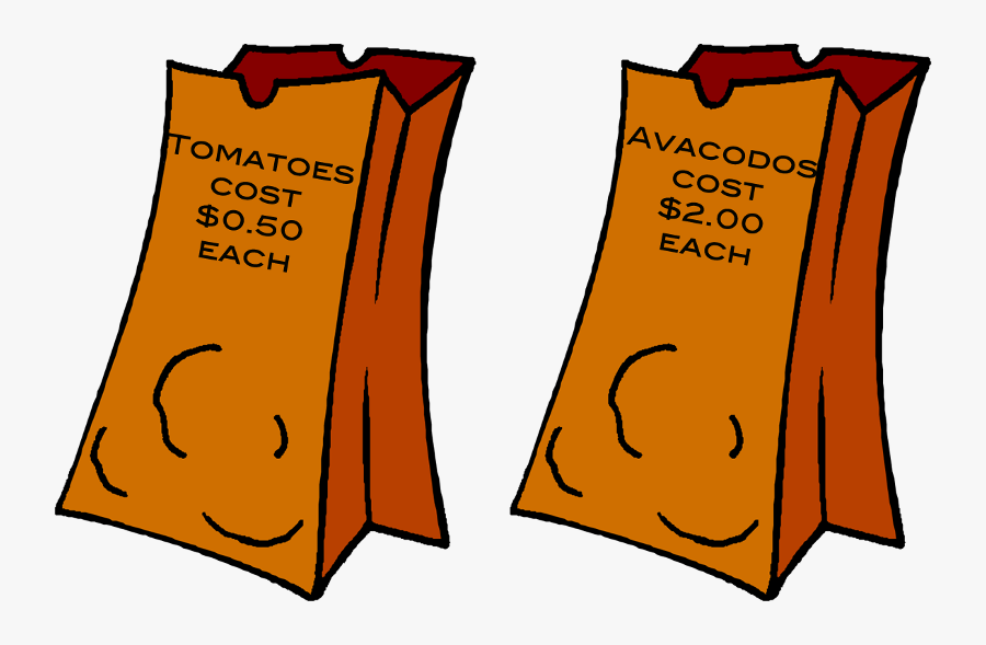 Paper Bag Image Modified From Clipart - Paper Bag, Transparent Clipart