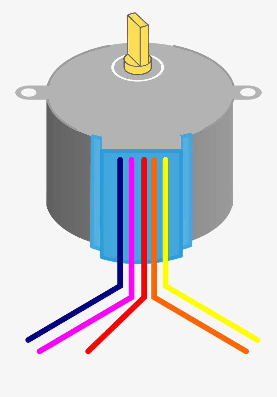 Stepper Clipart Free For Download - Stepper Motor, Transparent Clipart