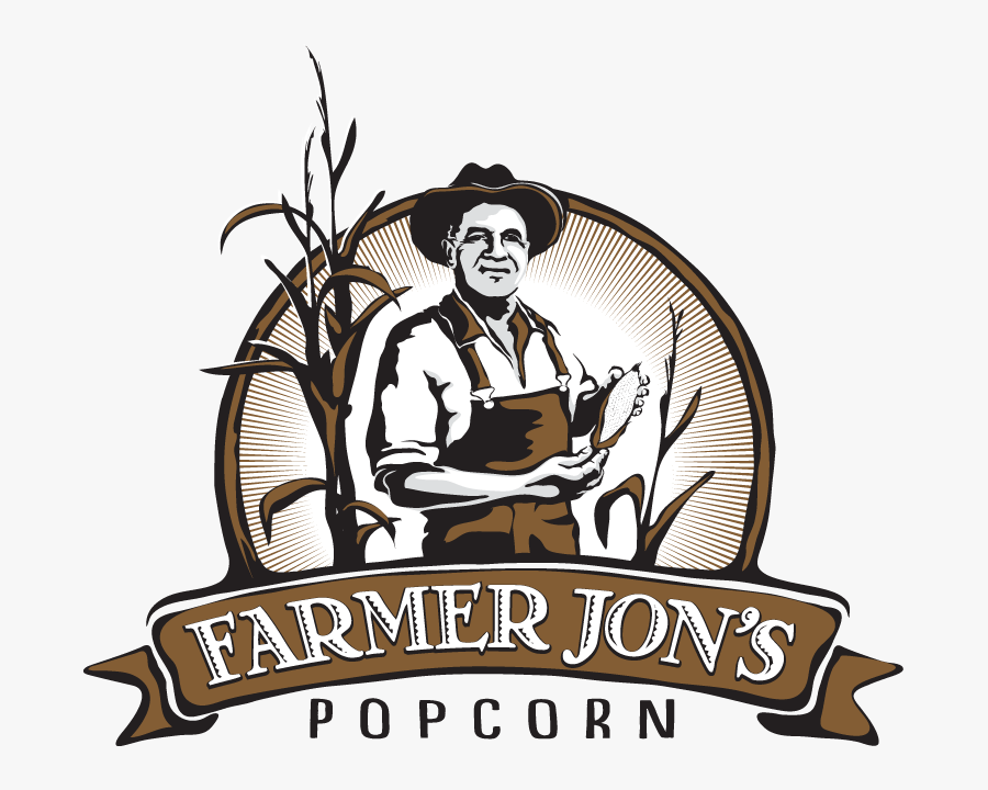 Farmer Jon"s Popcorn - Farmer Jon, Transparent Clipart